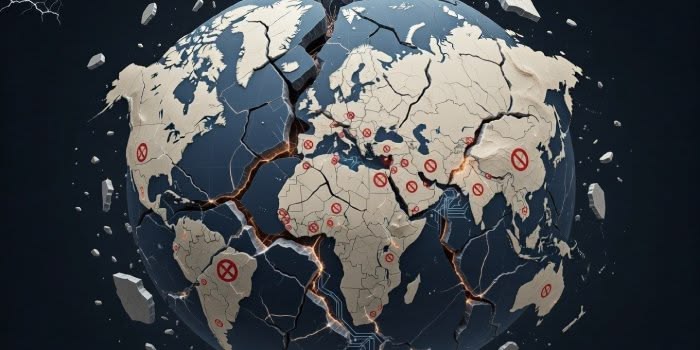Panne mondiale des réseaux